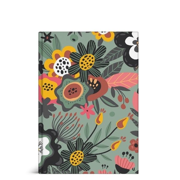 Floral A5 Hardback Notebook School Assorted Designs P1067 (Parcel Rate)