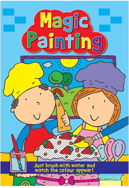Children's Craft Magic Painting Book 1 & 2 A4 Size P2165 (Large Letter Rate)