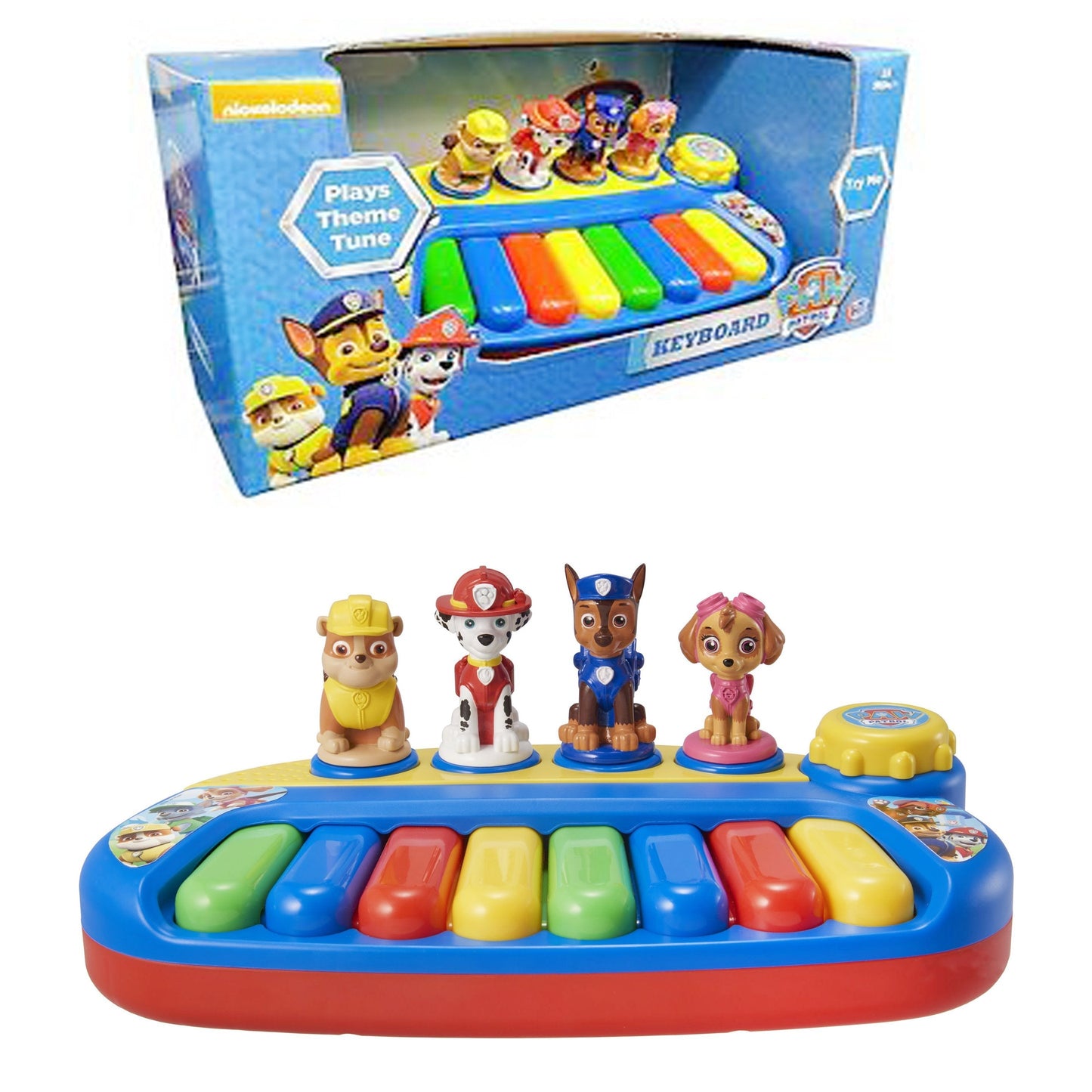 Paw Patrol Keyboard Piano Kids Musical Toy Plays Theme Tune 2021 (Parcel Rate)