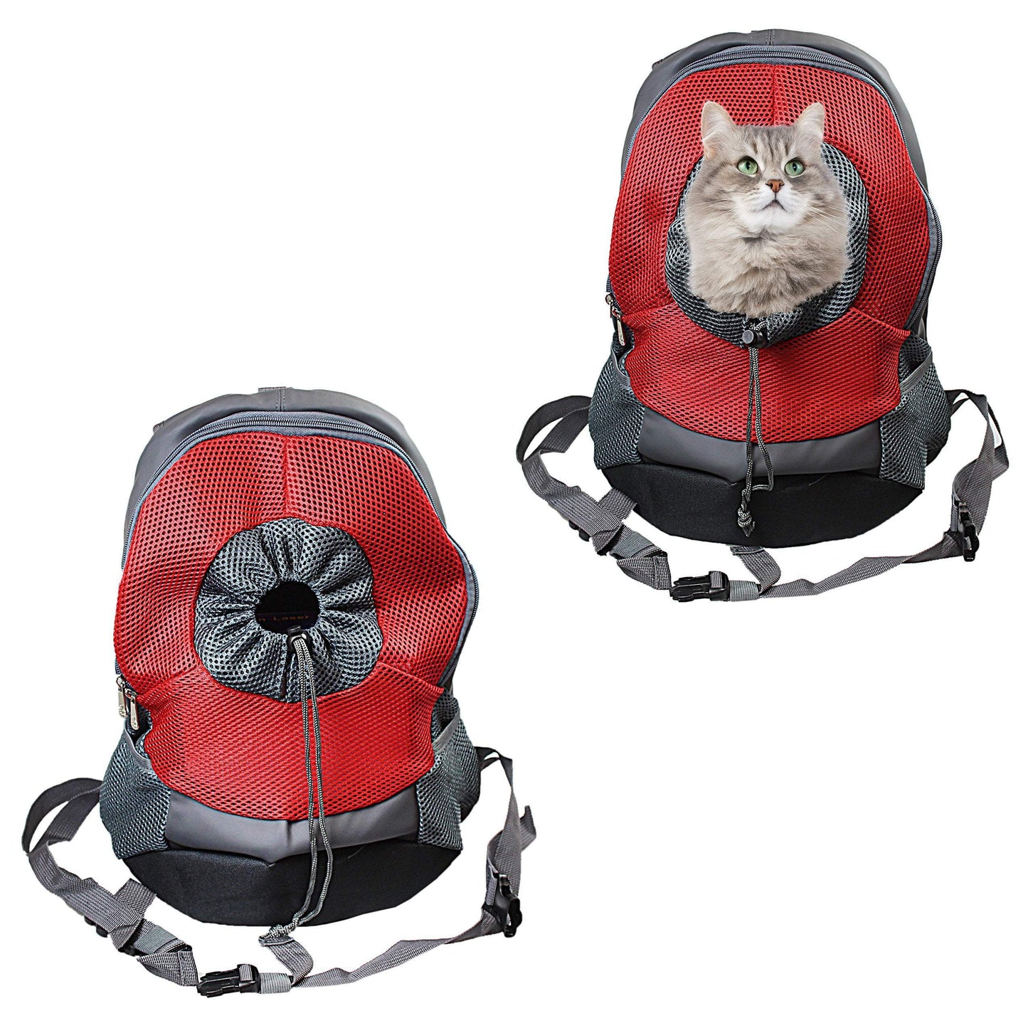 Pet Dog/Cat Backpack For Travelling, Carrier Bag Shoulder BackPack 4981 (Parcel Rate)