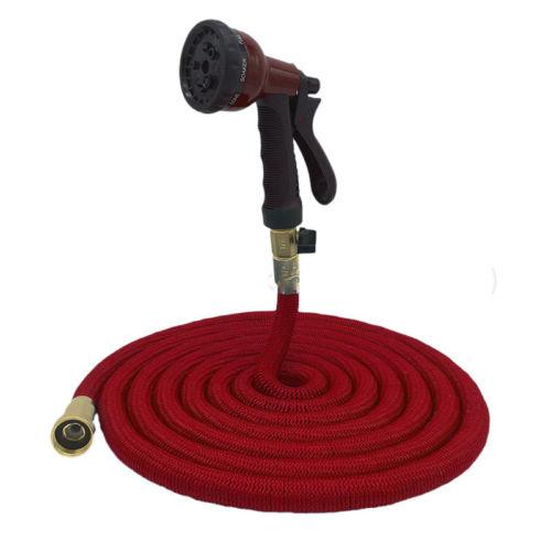 75 FT Heavy Duty Magic Expanding Flexible Expandable Garden Water Hose Pipe Spray Gun 4692 (Parcel Rate)
