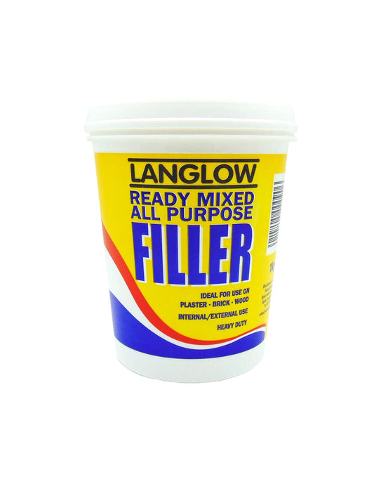 Langlow Ready Mixed All Purpose Filler 600g Brilliant White 68-2 (Parcel Rate)