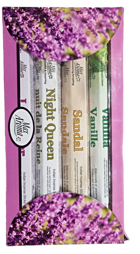 Pack Of 4 Assorted Indian Incense Sticks Random Pack Sent SK21121 (Parcel Rate)