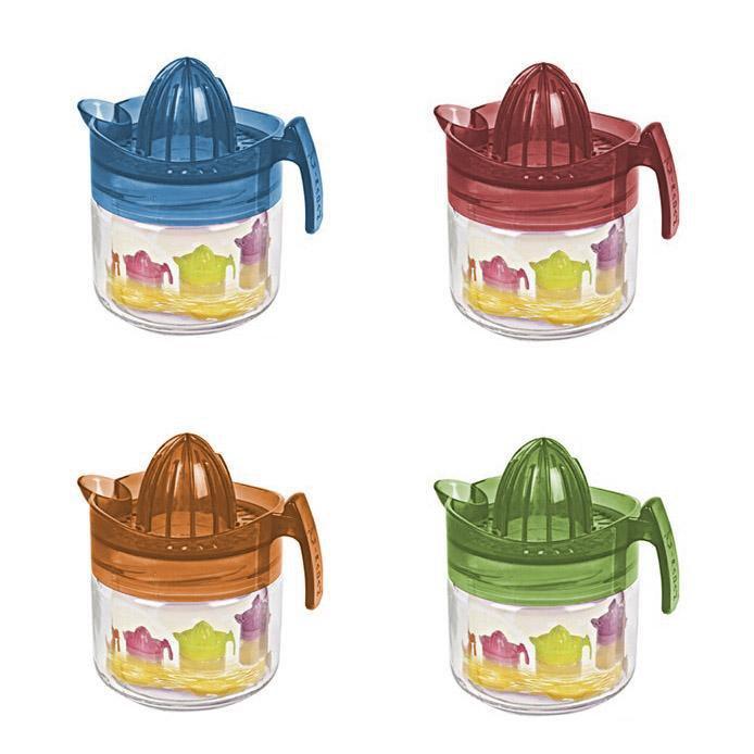 Kitchen Food Prep Safir Lemon Citrus Squeezer Pourer Glass Item Assorted Colours  M240/S140 (Parcel Rate)