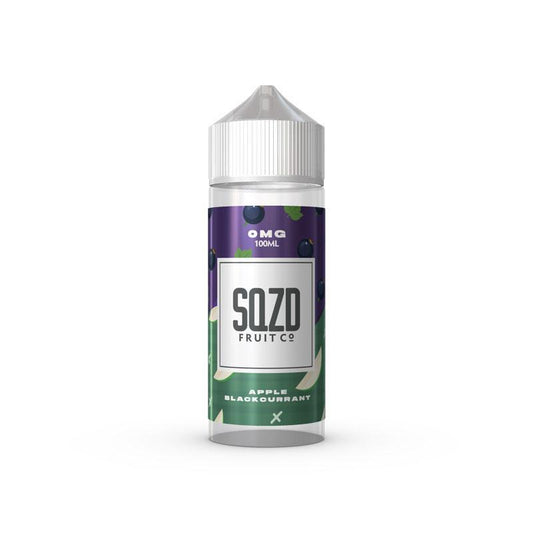 SQZD Fruit Co Apple Blackcurrant 100ml Shortfill