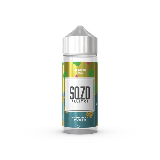 SQZD Fruit Co Tropical Punch 100ml Shortfill