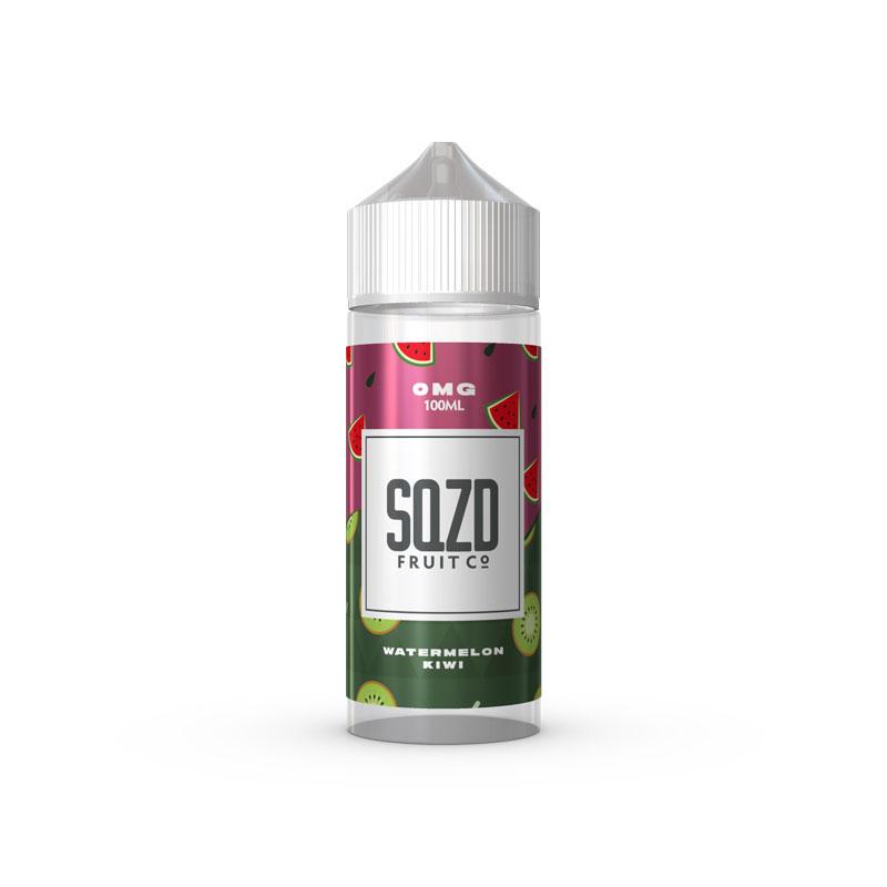 SQZD Fruit Co Watermelon Kiwi 100ml Shortfill