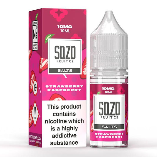 SQZD Fruit Co Strawberry Raspberry Nic Salt