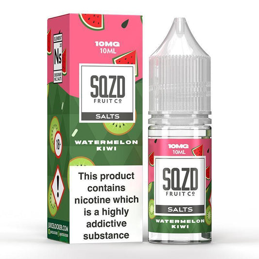 SQZD Fruit Co Watermelon Kiwi Nic Salt