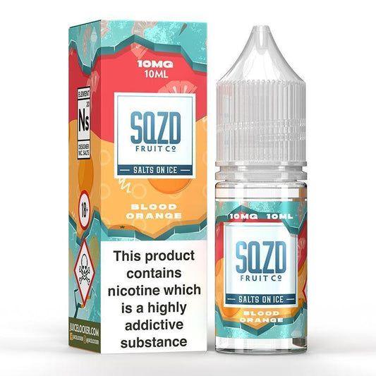 SQZD Fruit Co Blood Orange On Ice Nic Salt
