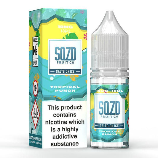SQZD Fruit Co Tropical Punch On Ice Nic Salt
