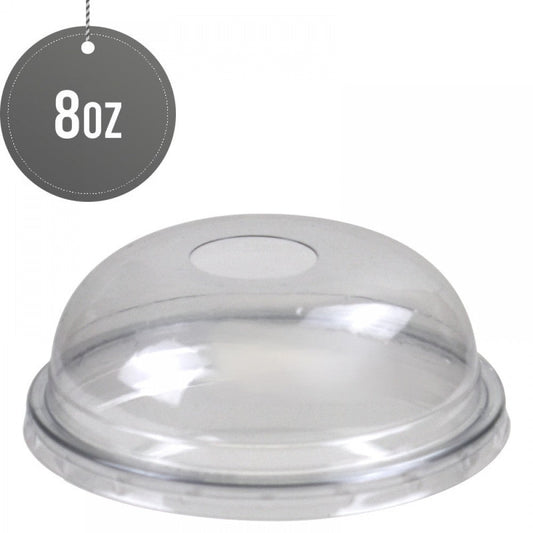 8oz Smoothie Dome Lids Pack Of 20 ST80582 (Parcel Rate)
