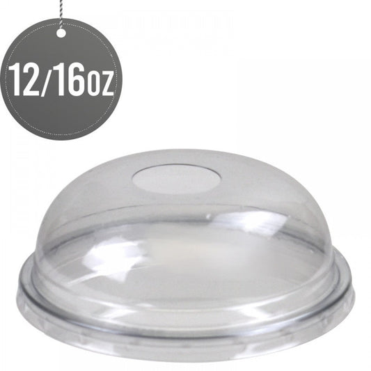 12oz/16oz Smoothie Dome Lids Pack Of 20 ST80584 (Parcel Rate)