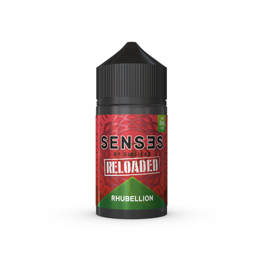 Senses by Six Licks Rhubellion Reloaded 50/100ml Shortfill