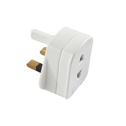 1 AMP Shaver Adaptor White Status SABULK/CDU 3245 (Parcel Rate)