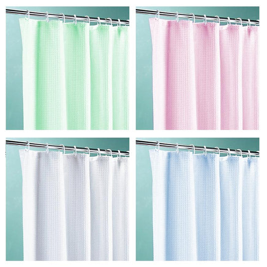 High Quality PEVA Shower Curtains Assorted Colour/Assorted Sizes 1828 (Parcel Rate)