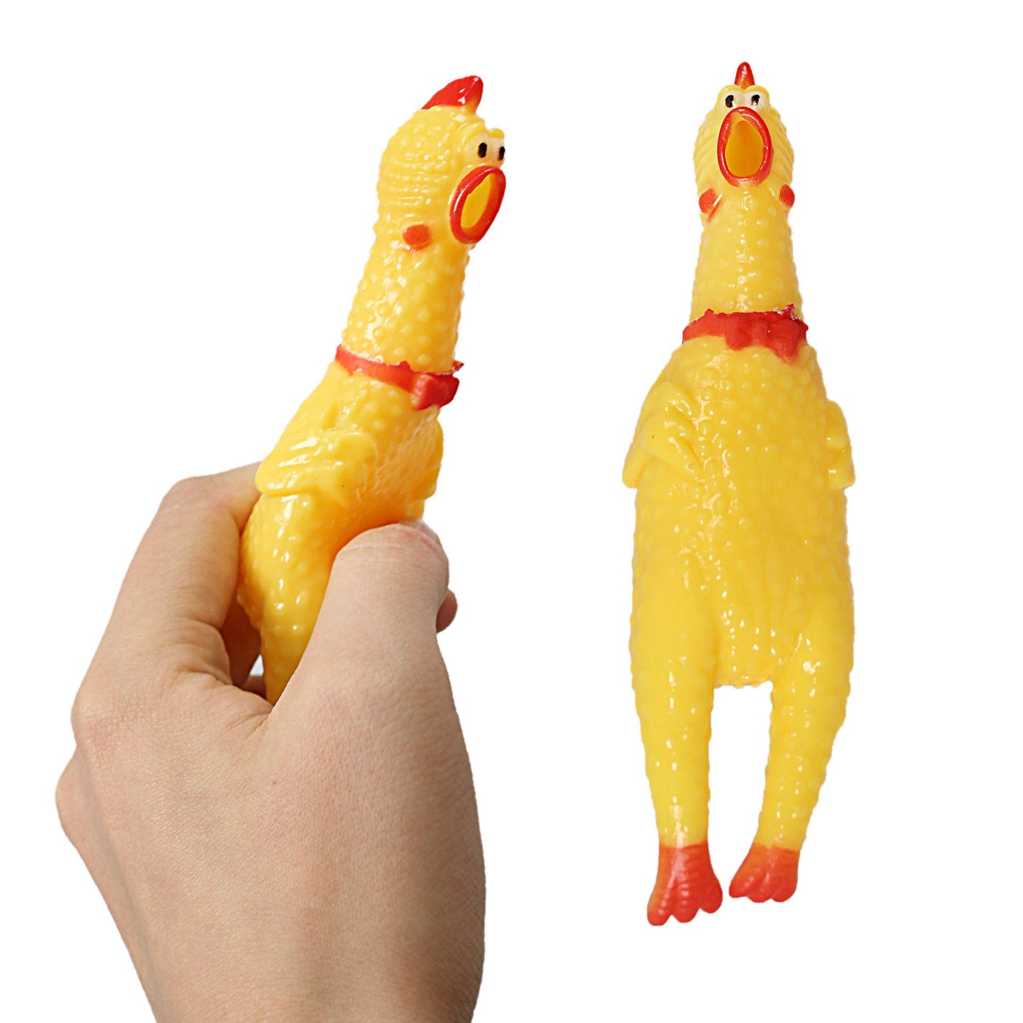 Pet Toy Squeeze Shrilling Chicken Screaming Toy 4986 (Parcel Rate)