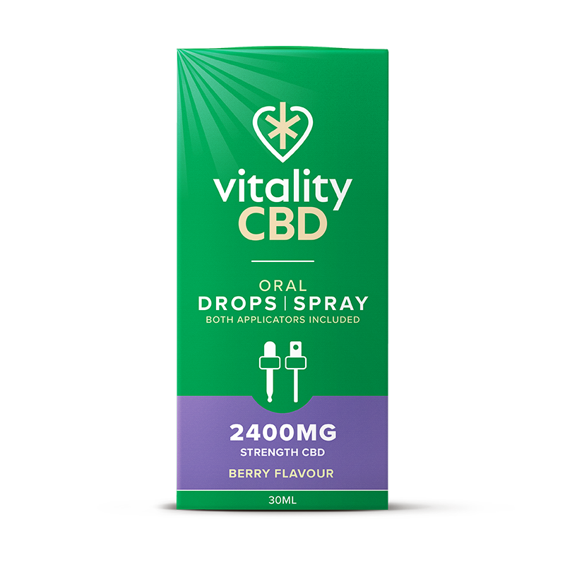 Vitality CBD Berry Oral Drops 30ml