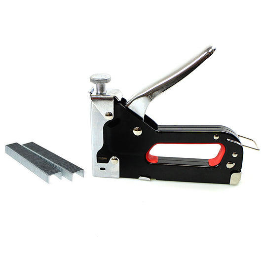 Staple Gun With Staples Home School Office Display Board Stapler Heavy Duty Gun 2132 (Parcel Rate)