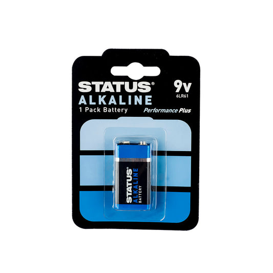 Status Alkaline Battery 9V (Parcel rate)