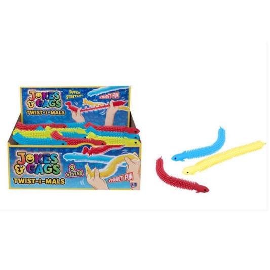 Children's Toy Twist-I-Mals Super Stretchy Assorted Designs and Colours 1376195 (Parcel Rate)