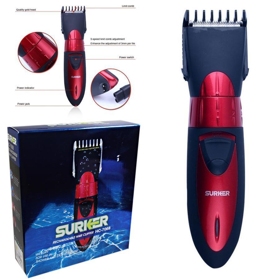 Surker Rechargeable Hair Trimmer HC-7068  2303 (Parcel Rate)