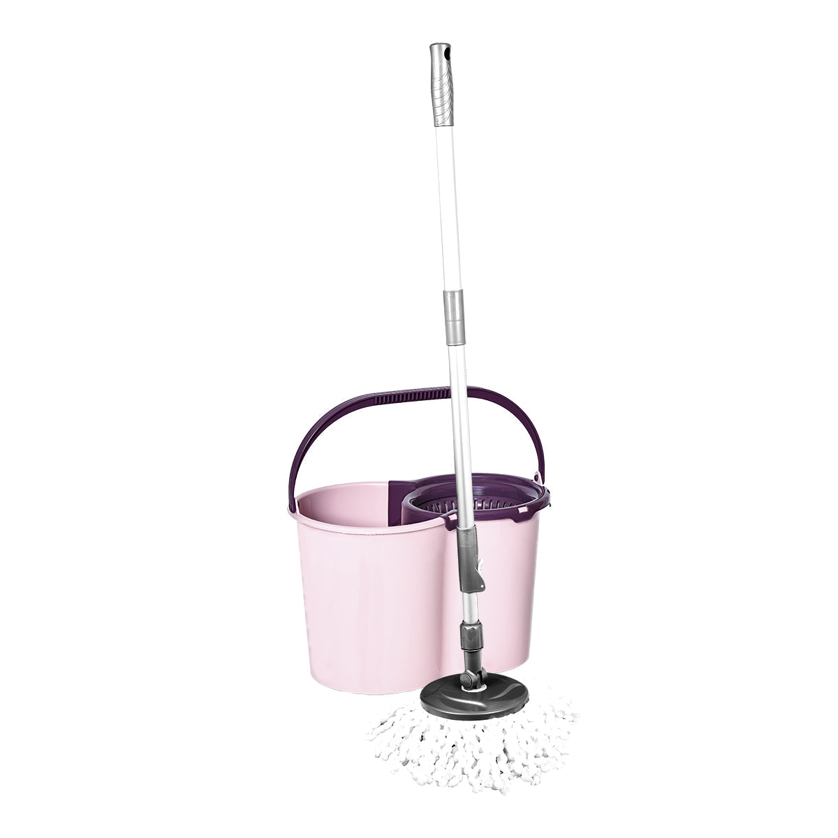 Plastart Spinning Mop And Bucket Set 20L Assorted Colours TE120 (Big Parcel Rate)