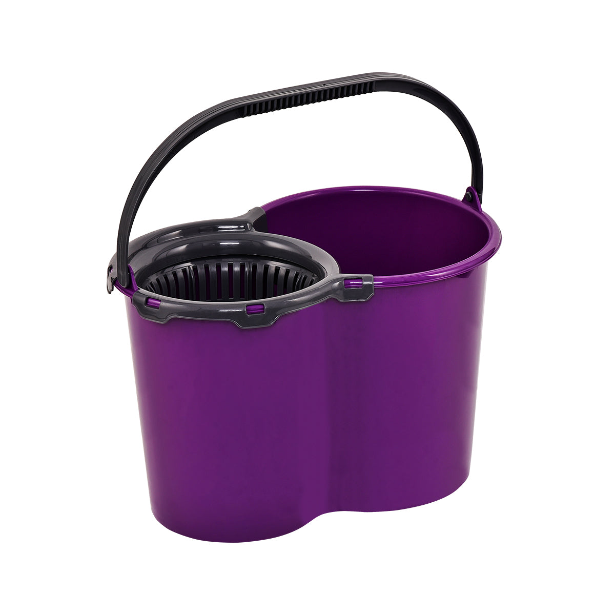 Plastart Spinning Mop And Bucket Set 20L Assorted Colours TE120 (Big Parcel Rate)