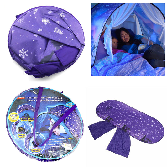 Winter Wonderland Magical Twin Size Bed Tent For Children 3+   4998 (Parcel Rate)