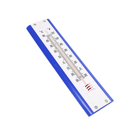 Indoor & Outdoor Wall Thermometer 50'C/120'F Bedroom Garage Office School 2673 (Parcel Rate)