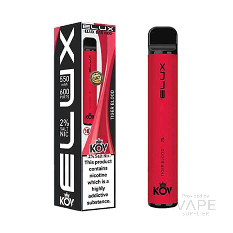 Elux Bar 600 KOV Legacy Series Disposable Vape