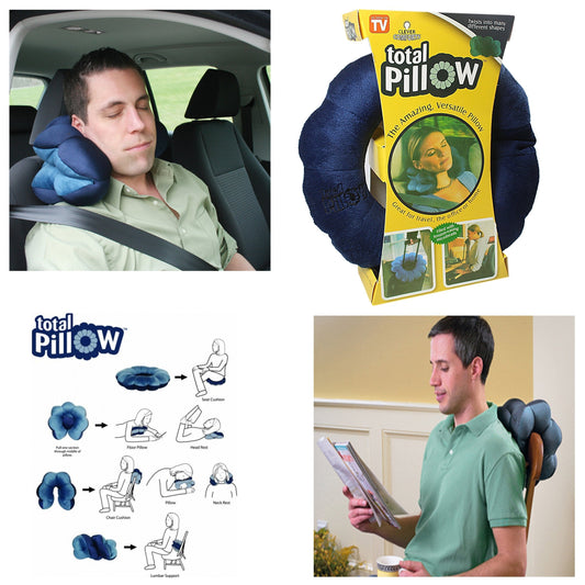 Total Pillow Great For Travel Office Home 3893 (Parcel Rate)