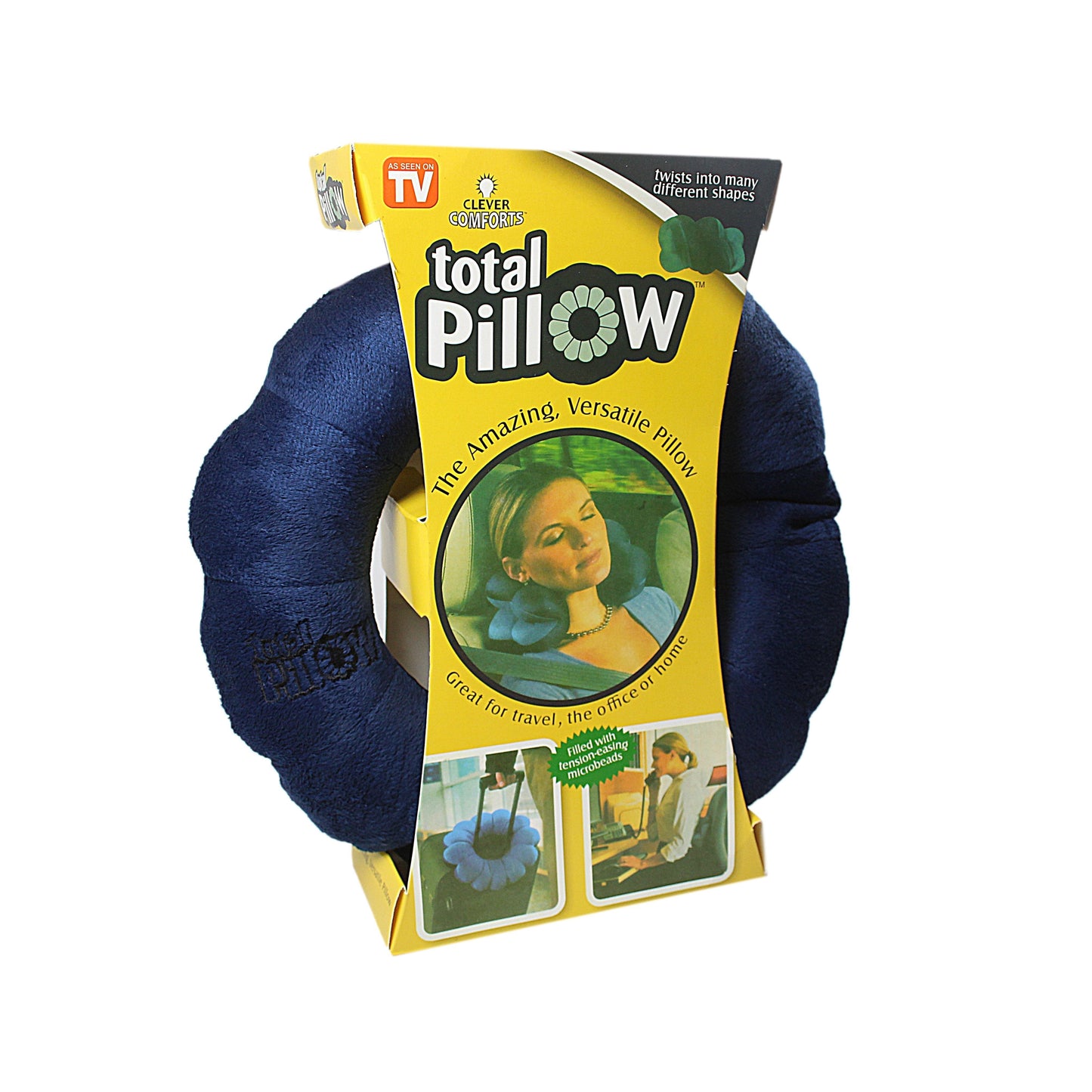 Total Pillow Great For Travel Office Home 3893 (Parcel Rate)