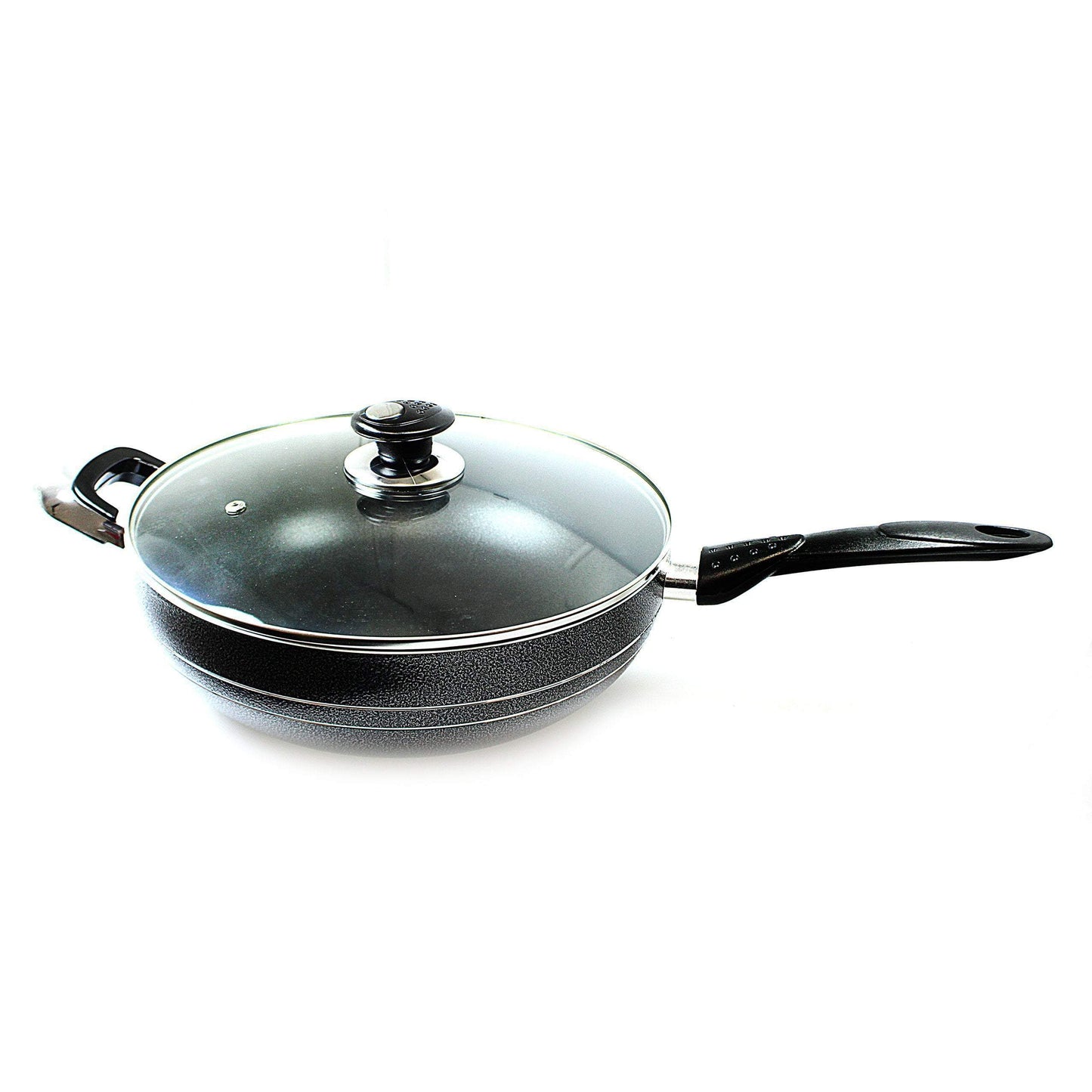 UNA Nonstick Wok Long Handle (26cm)  0209/2793  (Parcel Rate)