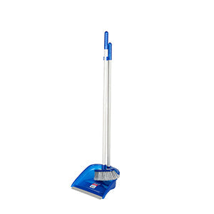 Plastic Dustpan and Brush Assorted Colours UP171 (Parcel Rate)