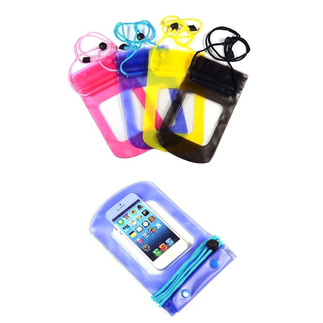 Universal Waterproof Bag Underwater Phone Bag Assorted Colours 4277 (Large Letter Rate)