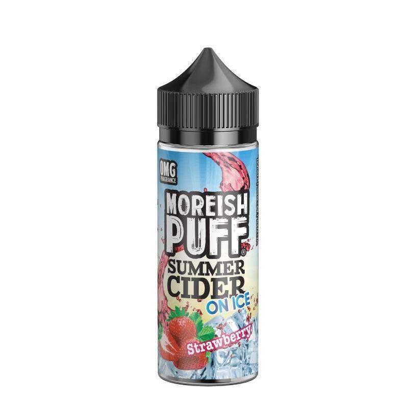 Moreish Puff Raspberry Summer Cider on Ice 100ml Shortfill