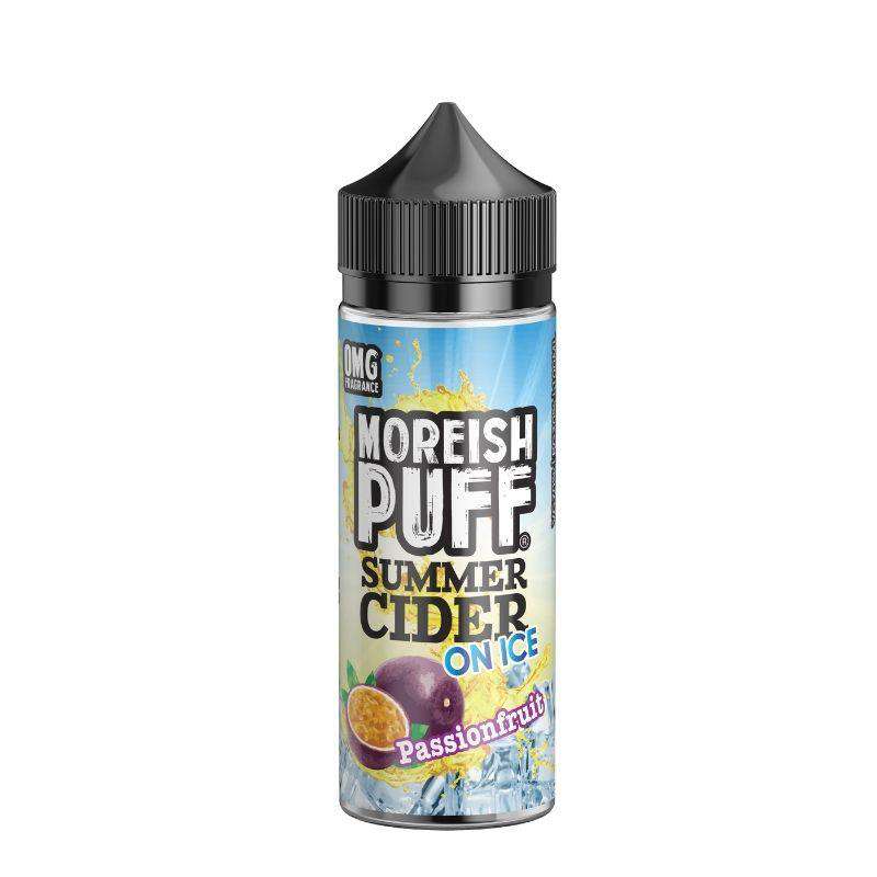 Moreish Puff Passionfruit Summer Cider on Ice 100ml Shortfill