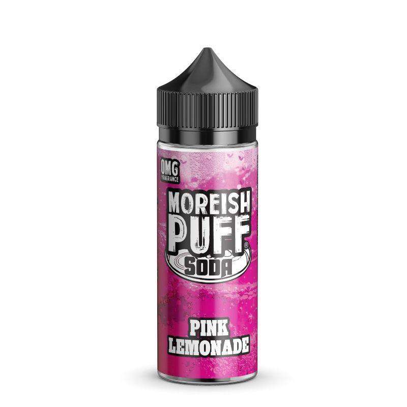 Moreish Puff Pink Lemonade Soda 100ml Shortfill