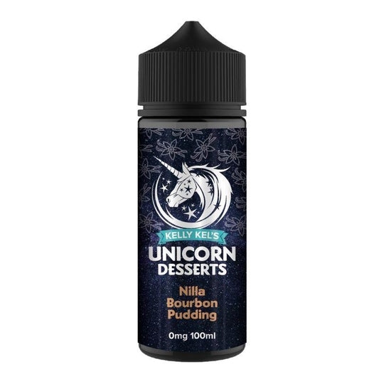 Unicorn Desserts Nilla Bourbon Pudding 100ml Shortfill