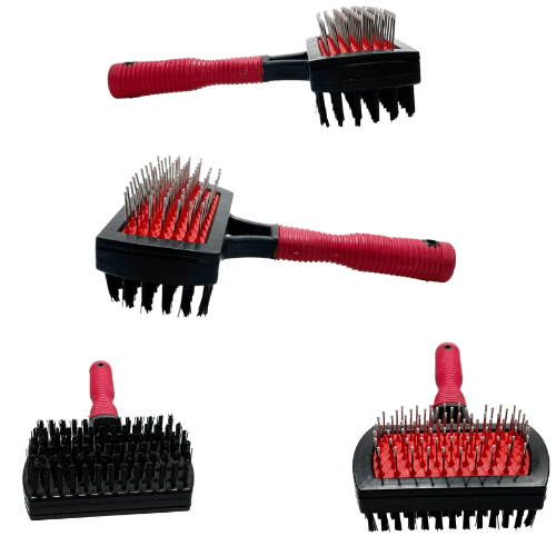 Pet Cat Dog Double Sided Grooming Brush 2027 (Parcel Rate)