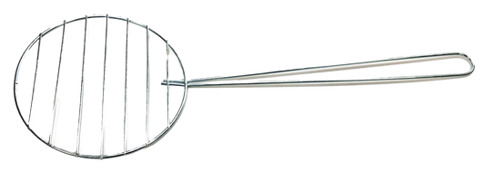 Metal Chapatti Grill with Long Handle 18 x 51 cm SMH69 (Parcel Rate)