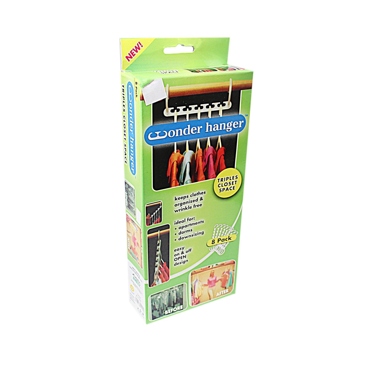 New Wonder Hanger Space Saver Hanger Rack Pack Of 8  4999 (Parcel Rate)