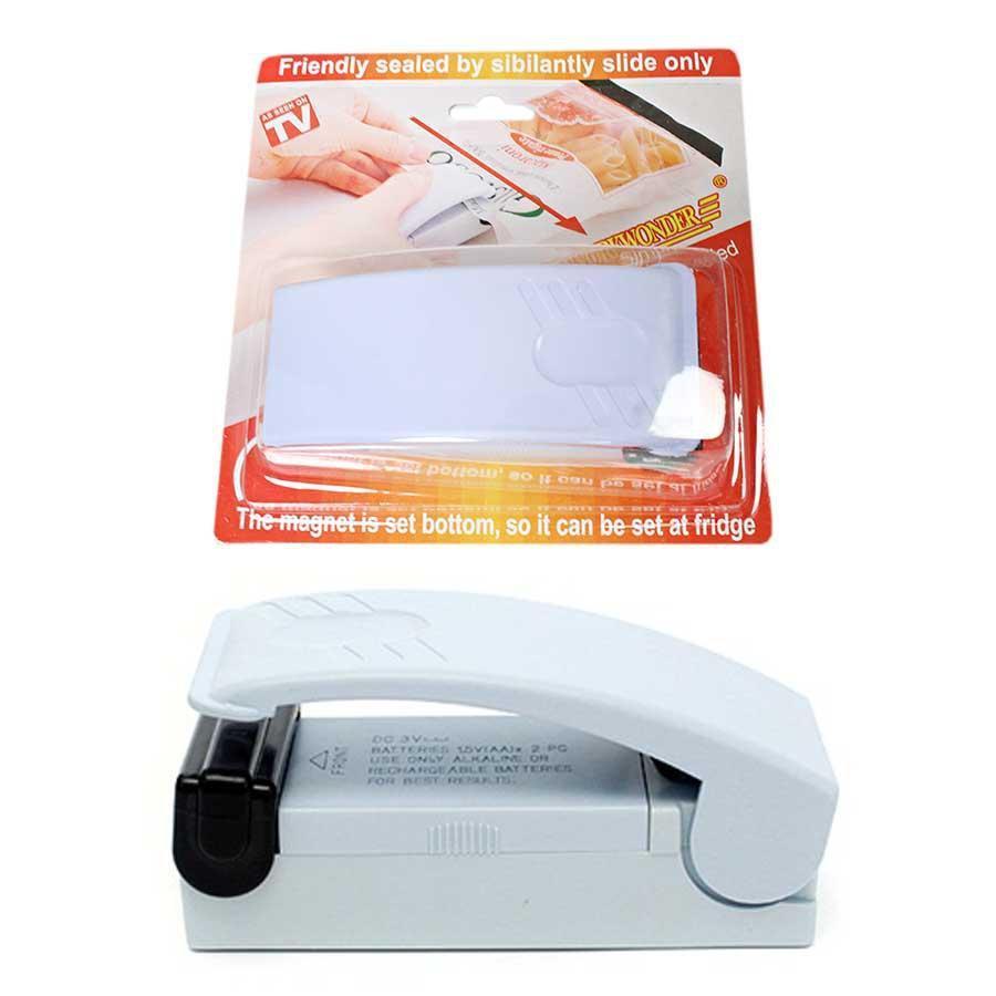 Mini Portable Household Plastic Bag Heat Sealer Hand Pressure Sealing Machine Snack Food Saver 4546 (Parcel Rate)