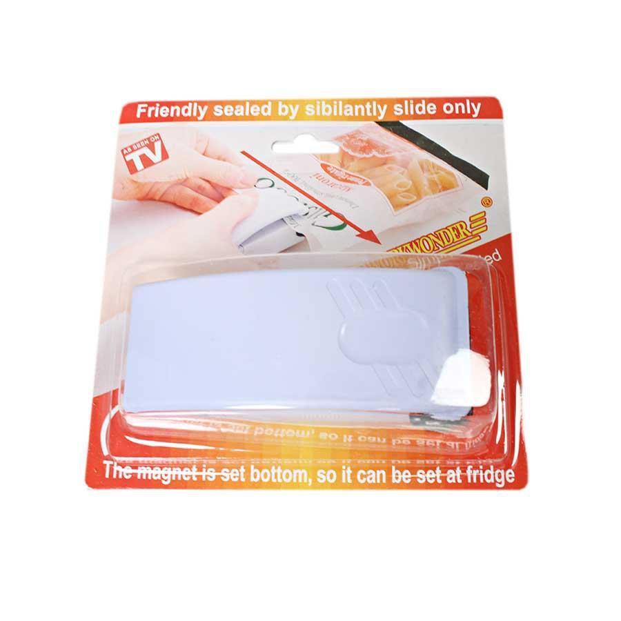 Mini Portable Household Plastic Bag Heat Sealer Hand Pressure Sealing Machine Snack Food Saver 4546 (Parcel Rate)