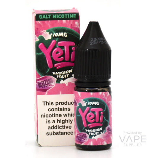 YeTi Passionfruit Blizzard Nic Salt