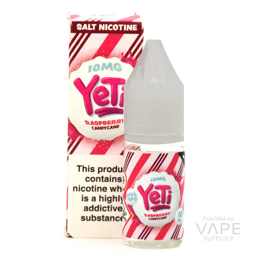 YeTi Raspberry Candy Cane Nic Salt