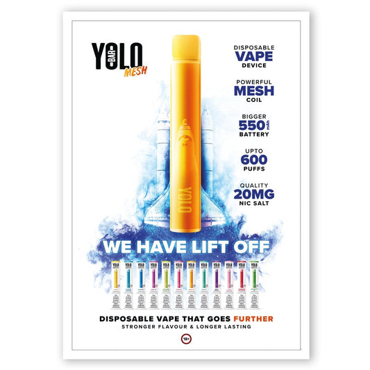 YOLO Mesh M600 A2 Poster
