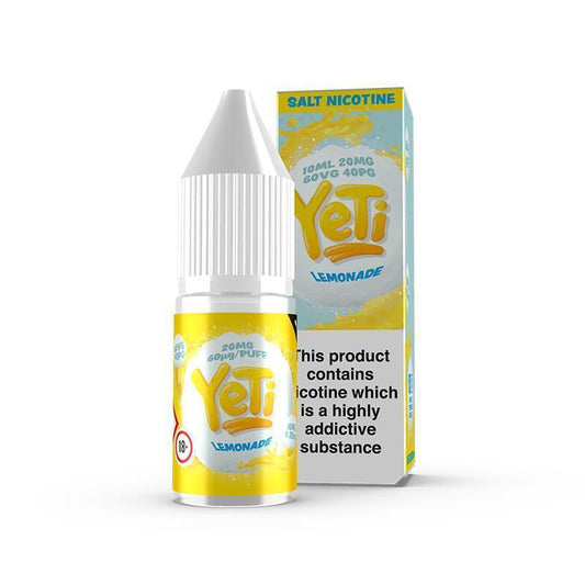 YeTi Lemonade Nic Salt