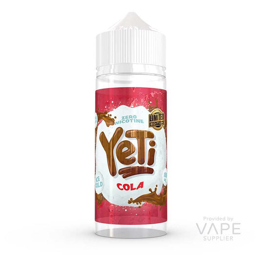 YeTi Ice Cold Cola 100ml Shortfill